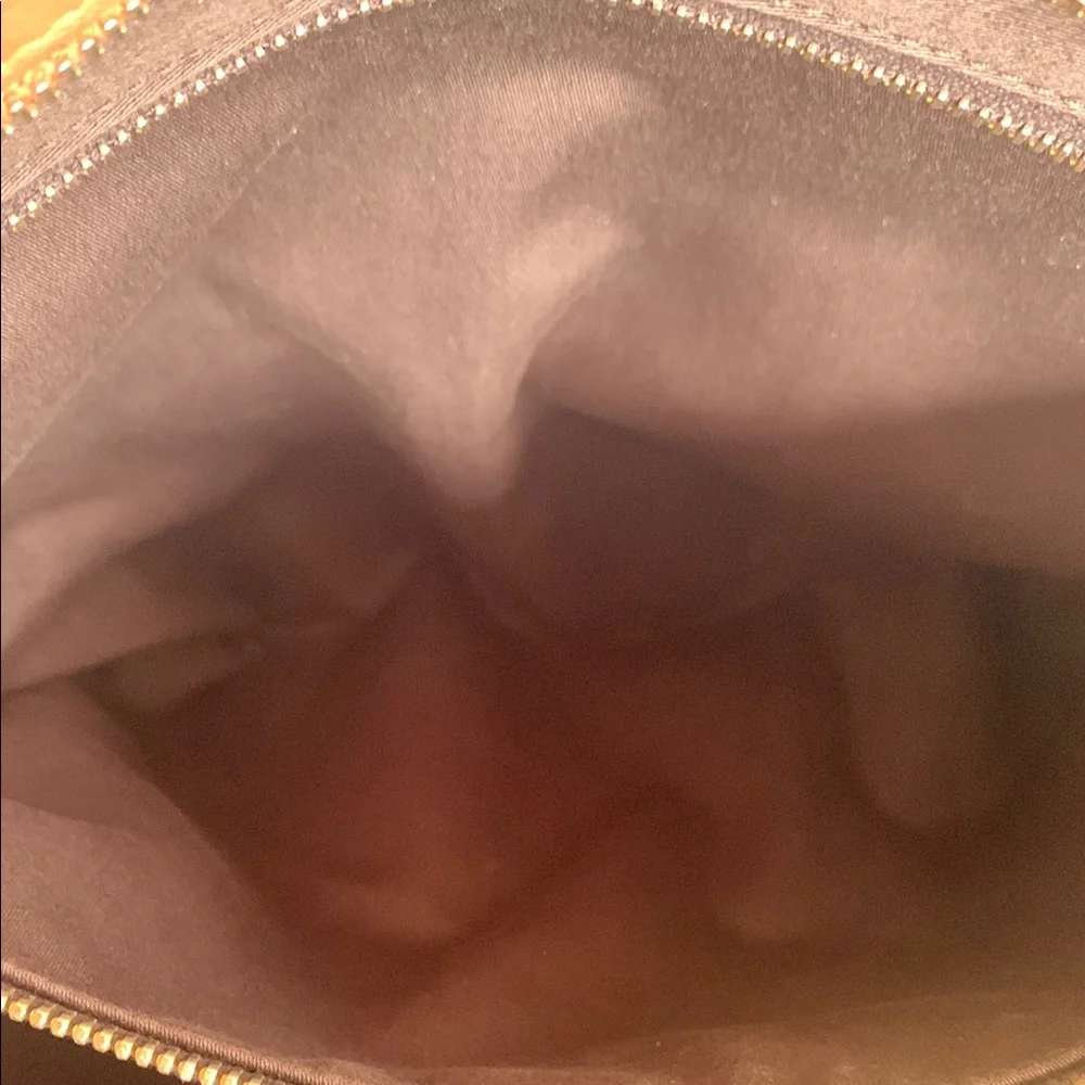 Yves Saint Laurent- Authentic 🍀 Brown Leather Satchel with Gold Y Hardware - Picture 8 of 12